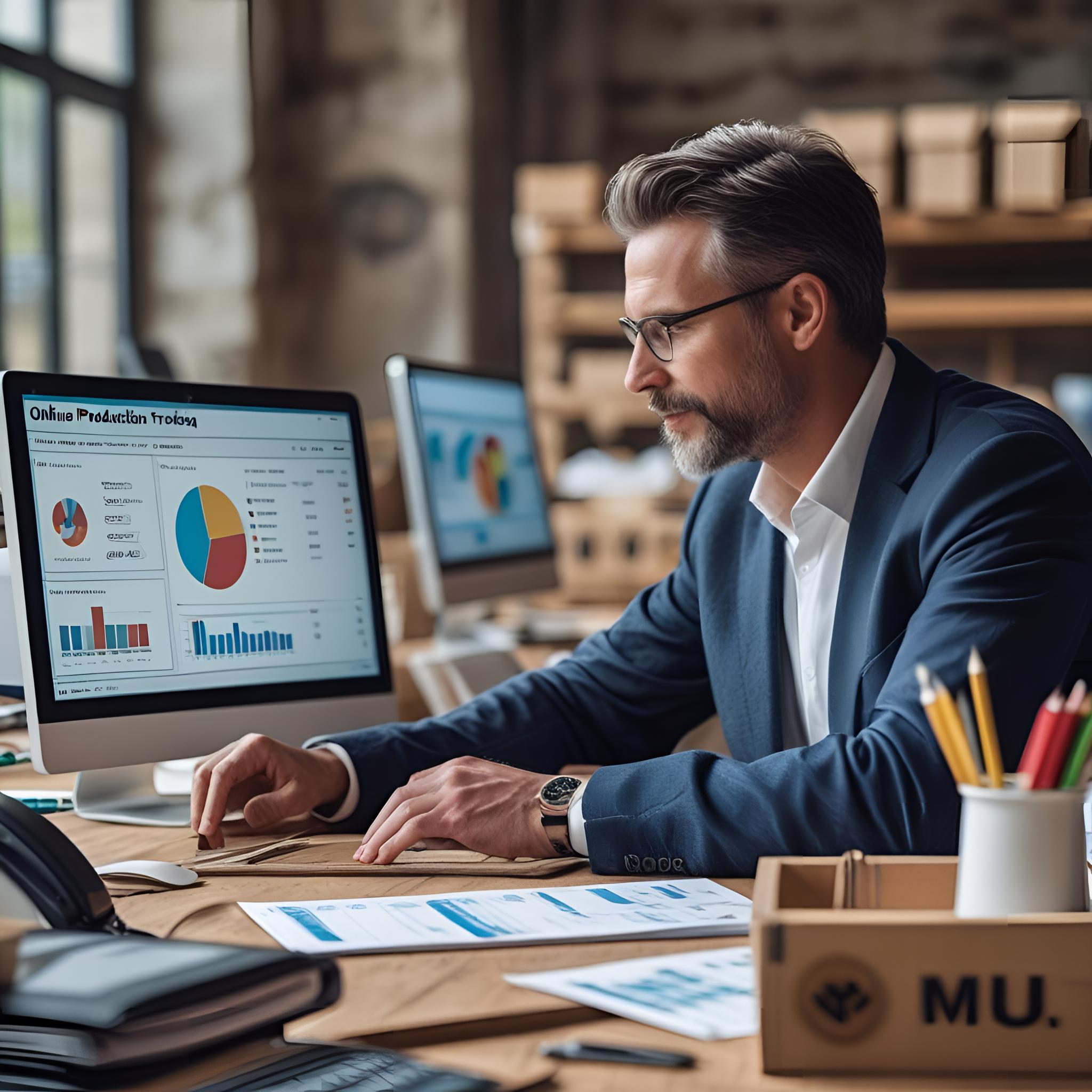 Gyártás követés online